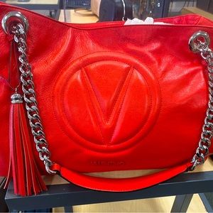 Red Valentino By Mario Valentino Kali Leather Bag 🎄🎁❤️